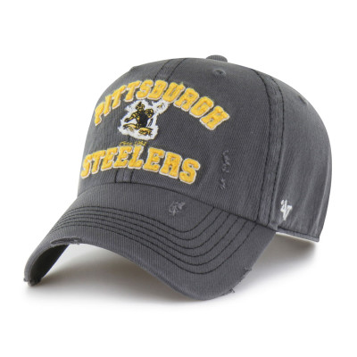 Бейсболка Pittsburgh Steelers 47 Charcoal Seymoore Clean Up
