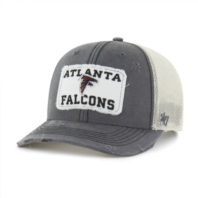 Бейсболка Atlanta Falcons 47 Charcoal Egremont Well-Worn Adjustable