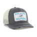 Бейсболка Miami Dolphins 47 Charcoal Egremont Well-Worn Adjustable