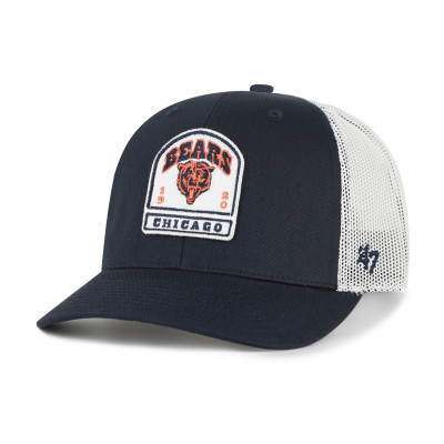 Бейсболка Chicago Bears 47 Navy Headstone Trucker