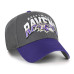 Бейсболка Baltimore Ravens 47 Charcoal Split Block MVP