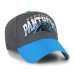 Бейсболка Carolina Panthers 47 Charcoal Split Block MVP