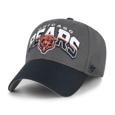 Бейсболка Chicago Bears 47 Charcoal Split Block MVP