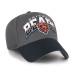 Бейсболка Chicago Bears 47 Charcoal Split Block MVP