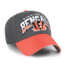 Бейсболка Cincinnati Bengals 47 Charcoal Split Block MVP