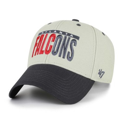 Бейсболка Atlanta Falcons 47 Gray/Black Half Block Text MVP