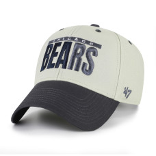 Бейсболка Chicago Bears 47 Gray/Black Half Block Text MVP