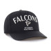 Бейсболка Atlanta Falcons 47 Black Modernia Hitch