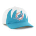 Бейсболка Miami Dolphins 47 White Jagged Hitch
