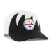 Бейсболка Pittsburgh Steelers 47 White Jagged Hitch