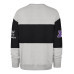 Свитшот Baltimore Ravens 47 Black/Heather Gray Blockfield Maximalist