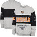 Свитшот Cincinnati Bengals 47 Black/Heather Gray Blockfield Maximalist Свитшот Cincinnati Bengals 47 Black/Heather Gray Blockfield Maximalist