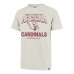 Футболка Arizona Cardinals 47 Natural Head On Scrum Slub