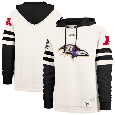 Толстовка Baltimore Ravens 47 Cream Split Zone Cornerback Duo Lacer