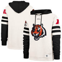 Толстовка Cincinnati Bengals 47 Cream Split Zone Cornerback Duo Lacer