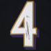 Джерси с автографом Zay Flowers Baltimore Ravens Fanatics Authentic Black Nike Vapor F.U.S.E. Limited
