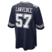 Джерси Dallas Cowboys Malachi Lawrence Nike Navy Team Game