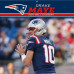 New England Patriots Drake Maye 12" x 12" 2027 Wall Calendar New England Patriots Drake Maye 12" x 12" 2027 Wall Calendar