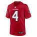 Джерси Atlanta Falcons Jahan Dotson Nike Red Team Game