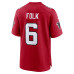 Джерси Atlanta Falcons Nick Folk Nike Red Team Game