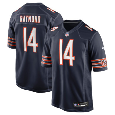Джерси Chicago Bears Kalif Raymond Nike Navy Team Game