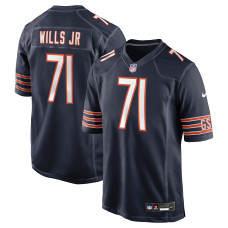 Джерси Chicago Bears Jedrick Wills Jr. Nike Navy Team Game Джерси Chicago Bears Jedrick Wills Jr. Nike Navy Team Game
