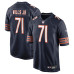 Джерси Chicago Bears Jedrick Wills Jr. Nike Navy Team Game Джерси Chicago Bears Jedrick Wills Jr. Nike Navy Team Game