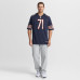Джерси Chicago Bears Jedrick Wills Jr. Nike Navy Team Game