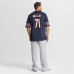 Джерси Chicago Bears Jedrick Wills Jr. Nike Navy Team Game