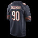 Джерси Chicago Bears Neville Gallimore Nike Navy Team Game