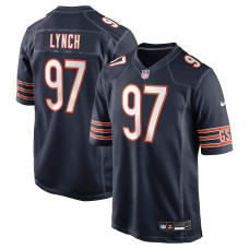 Джерси Chicago Bears James Lynch Nike Navy Team Game Джерси Chicago Bears James Lynch Nike Navy Team Game