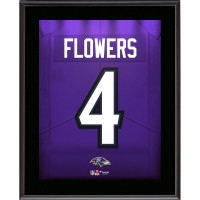 Плакетка Zay Flowers Baltimore Ravens Fanatics Authentic 10.5 x 13 Jersey Number Sublimated