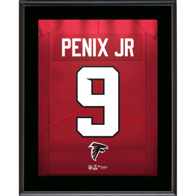 Плакетка Michael Penix Jr. Atlanta Falcons Fanatics Authentic 10.5 x 13 Jersey Number Sublimated