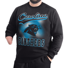 Свитшот Carolina Panthers G-III Sports by Carl Banks Black Adaptive Shading City Fleece Свитшот Carolina Panthers G-III Sports by Carl Banks Black Adaptive Shading City Fleece