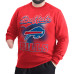 Свитшот Buffalo Bills G-III Sports by Carl Banks Red Adaptive Shading City Fleece Свитшот Buffalo Bills G-III Sports by Carl Banks Red Adaptive Shading City Fleece