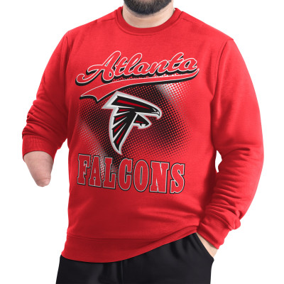 Свитшот Atlanta Falcons G-III Sports by Carl Banks Red Adaptive Shading City Fleece