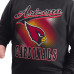 Свитшот Arizona Cardinals G-III Sports by Carl Banks Black Adaptive Shading City Fleece