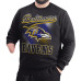Свитшот Baltimore Ravens G-III Sports by Carl Banks Black Adaptive Shading City Fleece Свитшот Baltimore Ravens G-III Sports by Carl Banks Black Adaptive Shading City Fleece