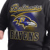 Свитшот Baltimore Ravens G-III Sports by Carl Banks Black Adaptive Shading City Fleece