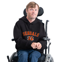 Толстовка Cincinnati Bengals G-III Sports by Carl Banks Black Adaptive Fleece