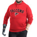 Толстовка Atlanta Falcons G-III Sports by Carl Banks Red Adaptive Fleece
