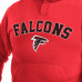 Толстовка Atlanta Falcons G-III Sports by Carl Banks Red Adaptive Fleece