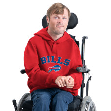 Толстовка Buffalo Bills G-III Sports by Carl Banks Red Adaptive Fleece