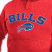 Толстовка Buffalo Bills G-III Sports by Carl Banks Red Adaptive Fleece