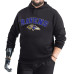 Толстовка Baltimore Ravens G-III Sports by Carl Banks Black Adaptive Fleece