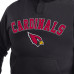 Толстовка Arizona Cardinals G-III Sports by Carl Banks Black Adaptive Fleece