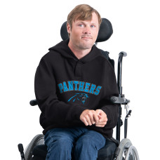 Толстовка Carolina Panthers G-III Sports by Carl Banks Black Adaptive Fleece Толстовка Carolina Panthers G-III Sports by Carl Banks Black Adaptive Fleece