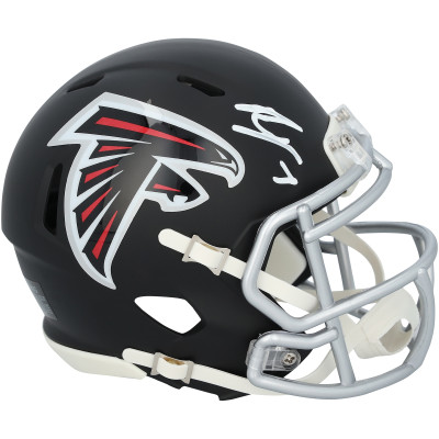 Bijan Robinson Atlanta Falcons Autographed Fanatics Authentic Riddell 2020 Speed Mini Helmet