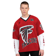 Набор футболок Atlanta Falcons Starter Red/White Short Sleeve & Long Sleeve Набор футболок Atlanta Falcons Starter Red/White Short Sleeve & Long Sleeve