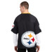 Набор футболок Pittsburgh Steelers Starter Black/White Short Sleeve & Long Sleeve